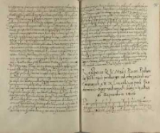 Respons K. Jeo Mści [Zygmunta III] Panom Poslom do Jeo. K. Msći poslanym od obwywateliow [!] Coronnych y WX Litewskiego pod Sendomierz zgromadzonych, dany w Wislicy 16 Septembris 1606