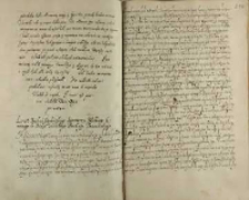 List Xiędza [Andrzeja] Opalińskiego Secretarza Wielkiego Coronnego do Xiędza [Wawrzyńca] Goślickiego Biskupa Poznańskiego, [Kraków ok. 1606]