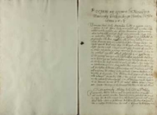 List Mikołaja Zebrzydowskiego do króła Zygmunta III