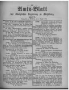 Amtsblatt der Königlichen Regierung zu Merseburg. 1896.08.01 stück 31