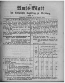 Amtsblatt der Königlichen Regierung zu Merseburg. 1896.11.07 stück 45
