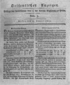 Oeffentlicher Anzeiger. 1817.01.21 Nro.3