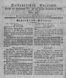 Oeffentlicher Anzeiger. 1817.09.09 Nro.36