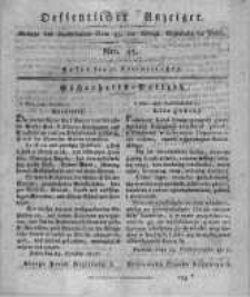 Oeffentlicher Anzeiger. 1817.11.11 Nro.45