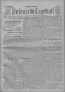 Posener Tageblatt 1909.01.23 Jg.48 Nr37