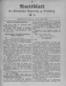 Amtsblatt der Königlichen Preussischen Regierung zu Bromberg. 1894.01.25 No.4