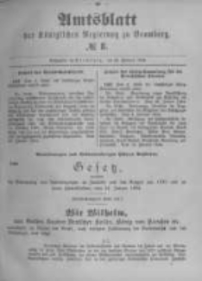 Amtsblatt der Königlichen Preussischen Regierung zu Bromberg. 1894.02.22 No.8