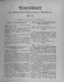 Amtsblatt der Königlichen Preussischen Regierung zu Bromberg. 1894.03.15 No.11