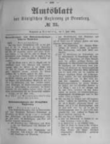 Amtsblatt der Königlichen Preussischen Regierung zu Bromberg. 1894.06.07 No.23