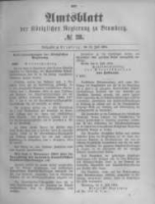 Amtsblatt der Königlichen Preussischen Regierung zu Bromberg. 1894.07.12 No.28