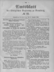 Amtsblatt der Königlichen Preussischen Regierung zu Bromberg. 1894.12.27 No.52