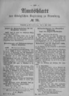 Amtsblatt der K&ouml;niglichen Preussischen Regierung zu Bromberg. 1896.07.09 No.28