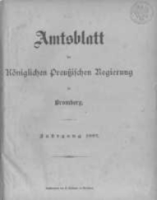 Amtsblatt der Königlichen Preussischen Regierung zu Bromberg. 1897.01.07 No.1