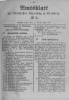 Amtsblatt der Königlichen Preussischen Regierung zu Bromberg. 1897.01.21 No.3