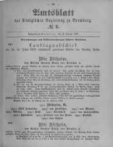 Amtsblatt der Königlichen Preussischen Regierung zu Bromberg. 1897.02.25 No.8