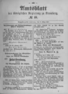Amtsblatt der Königlichen Preussischen Regierung zu Bromberg. 1897.03.11 No.10