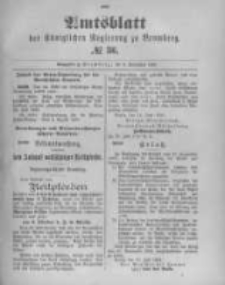Amtsblatt der Königlichen Preussischen Regierung zu Bromberg. 1897.09.09 No.36