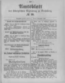 Amtsblatt der Königlichen Preussischen Regierung zu Bromberg. 1897.09.30 No.39