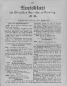 Amtsblatt der Königlichen Preussischen Regierung zu Bromberg. 1897.12.23 No.51