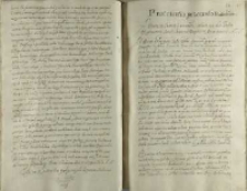 Protestatia przeciwko rokoszowi. Actum in castro Lancicien Sabbato ipso die festo Natiuitatis Sancti Joannis Baptistae [24.06.] Anno Domini 1606
