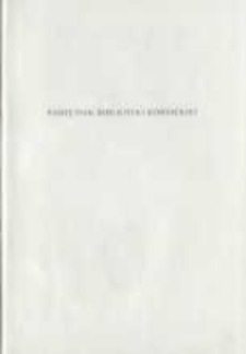 Jerzy Wisłocki - prawnik, historyk, archiwista, wydawca, bibliotekarz, działacz społeczny. Pamiętnik Biblioteki Kórnickiej Z. 25.