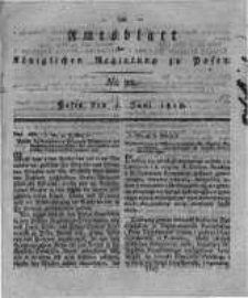 Amtsblatt der Königlichen Regierung zu Posen. 1818.06.02 Nro.22
