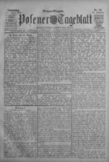 Posener Tageblatt 1909.08.19 Jg.48 Nr385