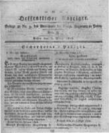 Oeffentlicher Anzeiger. 1818.03.03 Nro.9