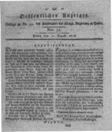 Oeffentlicher Anzeiger. 1818.08.11 Nro.32