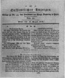 Oeffentlicher Anzeiger. 1818.08.18 Nro.33