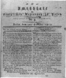 Amtsblatt der Königlichen Regierung zu Posen. 1819.01.26 Nro.4