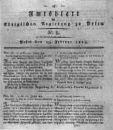 Amtsblatt der Königlichen Regierung zu Posen. 1819.02.23 Nro.8