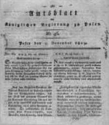 Amtsblatt der Königlichen Regierung zu Posen. 1819.11.09 Nro.46