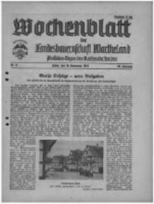 Wochenblatt der Landesbauernschaft Wartheland: amtliches Organ des Reichsnährstandes. 1940.11.16 Jg.38 nr45