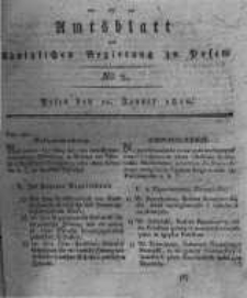 Amtsblatt der Königlichen Regierung zu Posen. 1820.01.11 Nro.2