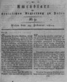 Amtsblatt der Königlichen Regierung zu Posen. 1820.02.29 Nro.9