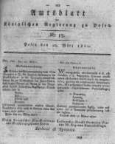 Amtsblatt der Königlichen Regierung zu Posen. 1820.03.28 Nro.13
