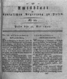 Amtsblatt der Königlichen Regierung zu Posen. 1820.05.16 Nro.20