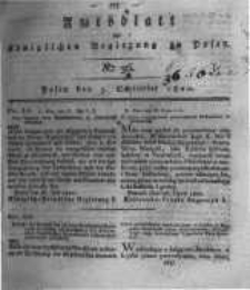 Amtsblatt der Königlichen Regierung zu Posen. 1820.09.05 Nro.36