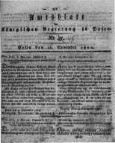Amtsblatt der Königlichen Regierung zu Posen. 1820.11.28 Nro.48