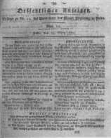 Oeffentlicher Anzeiger. 1820.03.14 Nro.11