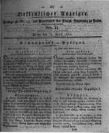 Oeffentlicher Anzeiger. 1820.04.11 Nro.15