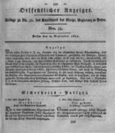 Oeffentlicher Anzeiger. 1820.09.19 Nro.38