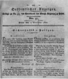 Oeffentlicher Anzeiger. 1820.12.05 Nro.49