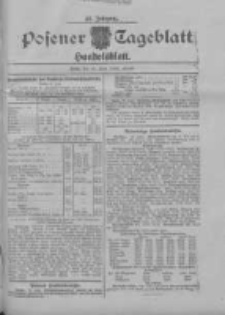 Posener Tageblatt. Handelsblatt 1909.06.19 Jg.48