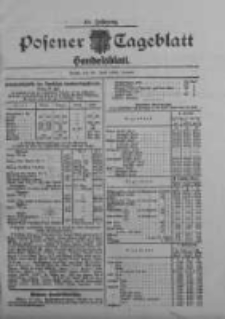 Posener Tageblatt. Handelsblatt 1909.07.30 Jg.48