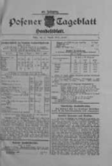 Posener Tageblatt. Handelsblatt 1909.08.11 Jg.48