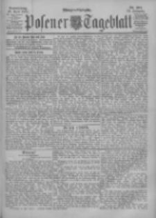Posener Tageblatt 1900.04.26 Jg.39 Nr192