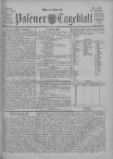Posener Tageblatt 1900.06.15 Jg.39 Nr274