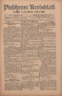 Pleschener Kreisblatt: Amtlicher Anzeiger f&uuml;r den Kreis Pleschen 1911.02.25 Jg.59 Nr16